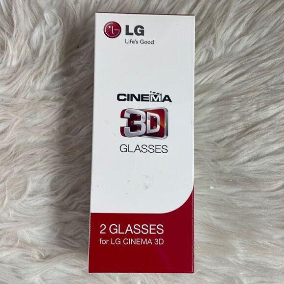 Genuine LG Cinema 3D Glasses AG-F310-  Two Pairs New! - Picture 1 of 3